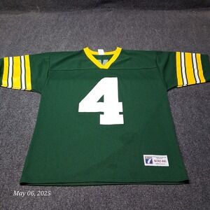 VTG Logo 7 Brett Favre Jersey # 4 Size Medium Green Bay Packers NFL Logo7